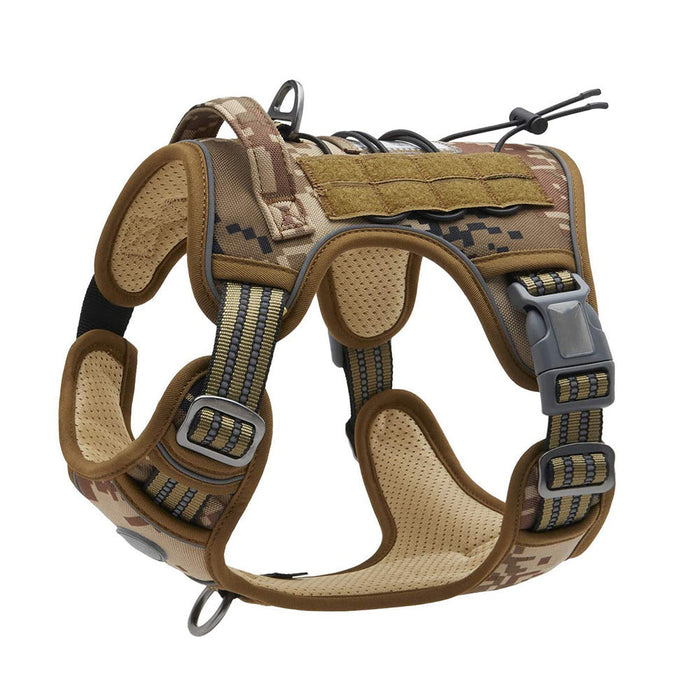 Medium To Large Dog Chest Strap Velcro Dog Tactical Vest Pet Chest and Back Traction Rope eprolo