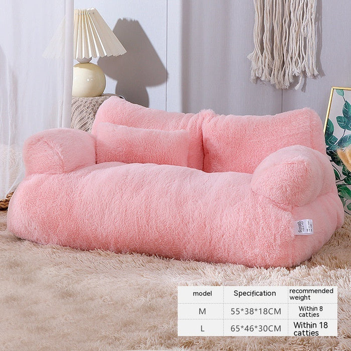 Luxury Pet Bed – Winter Warm Plush Nest for Cats & Small Dogs DOG n KITTY