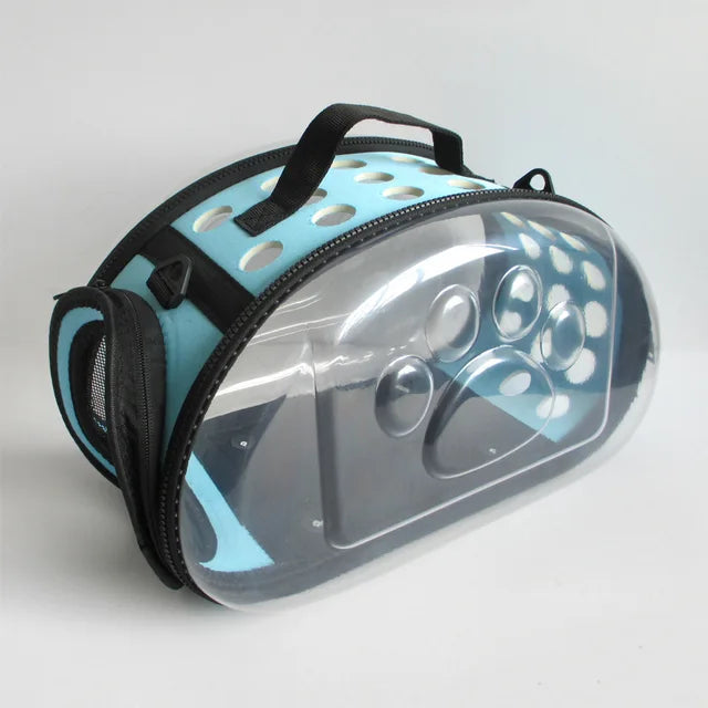 Pet Cat Dog Luxury Large Single Shoulder Handbag Space Portable Mesh Breathable Transparent Travel Pet Outdoor Carrier Bag eprolo