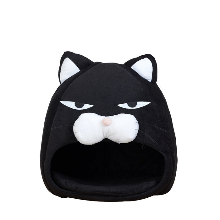 Cozy Cat Shaped Bed for Pets UK PET HOUSE