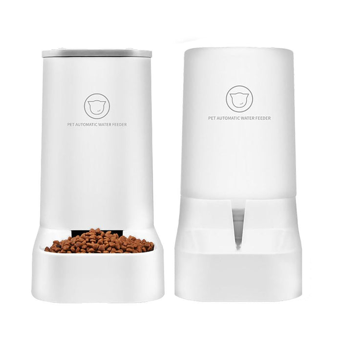 Detachable Pet Auto Food & Water Feeder UK PET HOUSE
