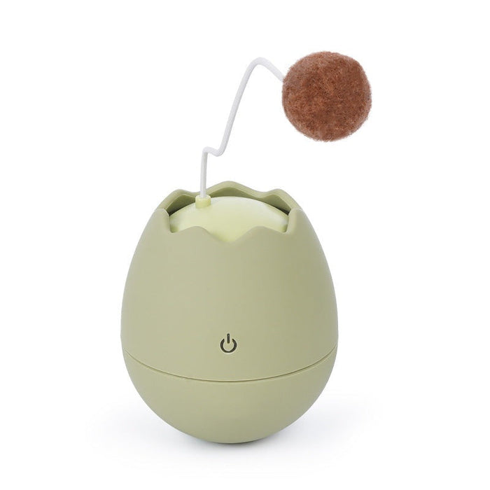 Feline Folly Funsters Interactive Egg Shell Cat Toy UK PET HOUSE