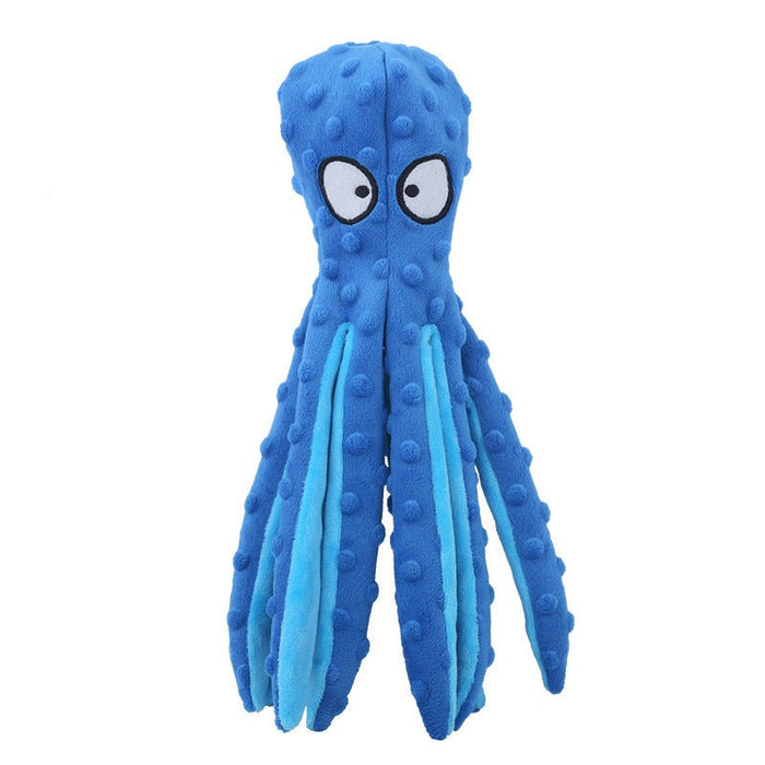 Plush Octopus Pet Toys Super Soft Mesh (Multi-Colors) UK PET HOUSE