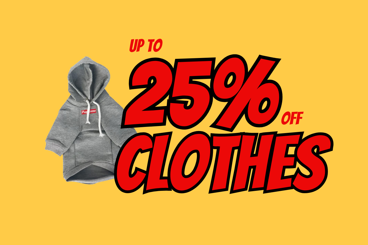 CLOTHING UPTO 25% OFF