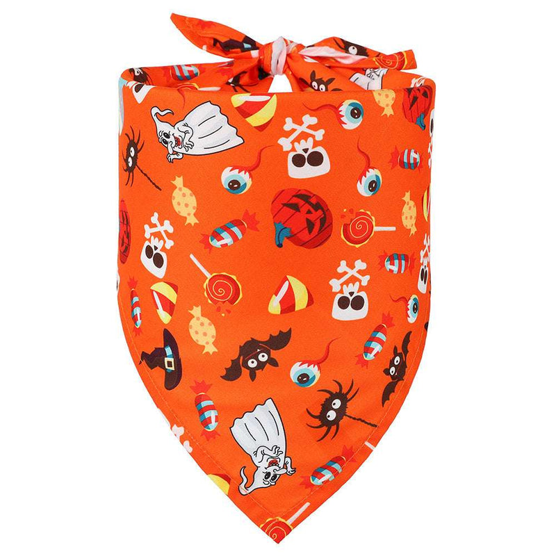 Pet Dog Cat Halloween Triangular Decoration Bibs Bandana Unbranded