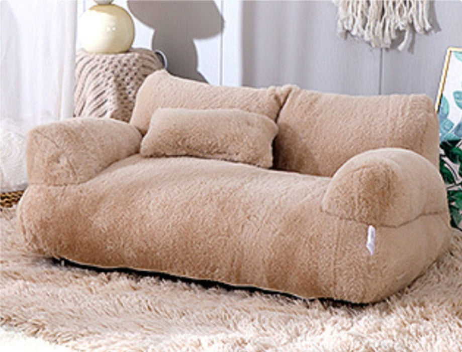 Luxury Pet Bed – Winter Warm Plush Nest for Cats & Small Dogs DOG n KITTY