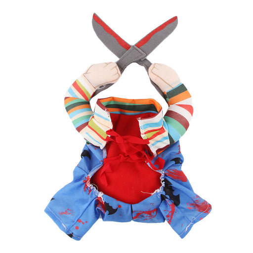Halloween Pet Cosplay Costume – Scissor Design Adjustable Outfit for Cats & Dogs DOG n KITTY