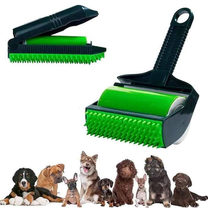 Pet Cat Dog Portable Washable Lint Remover Lint Sticking Roller Clothes Dust Cleaner Cleaning Hair Remover