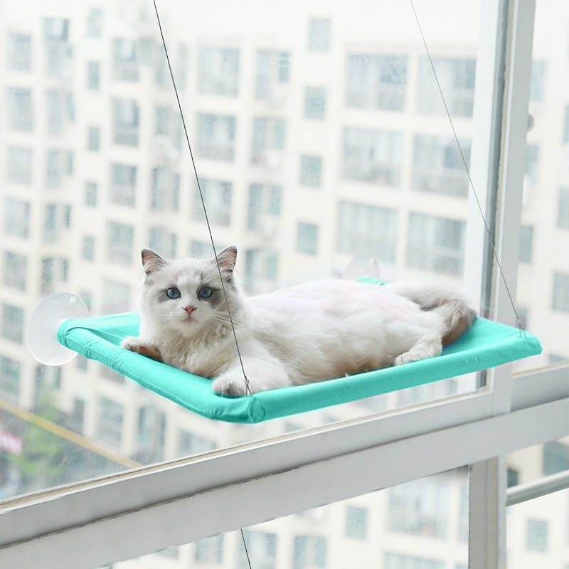 Cat Window Hammock Bed – Hanging Pet Window Seat with Strong Suction Cups, for Cats & Kitten UK PET HOUSE