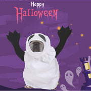 Halloween Ghost Costume for Dogs & Cats – Pet Party Outfit DOG n KITTY