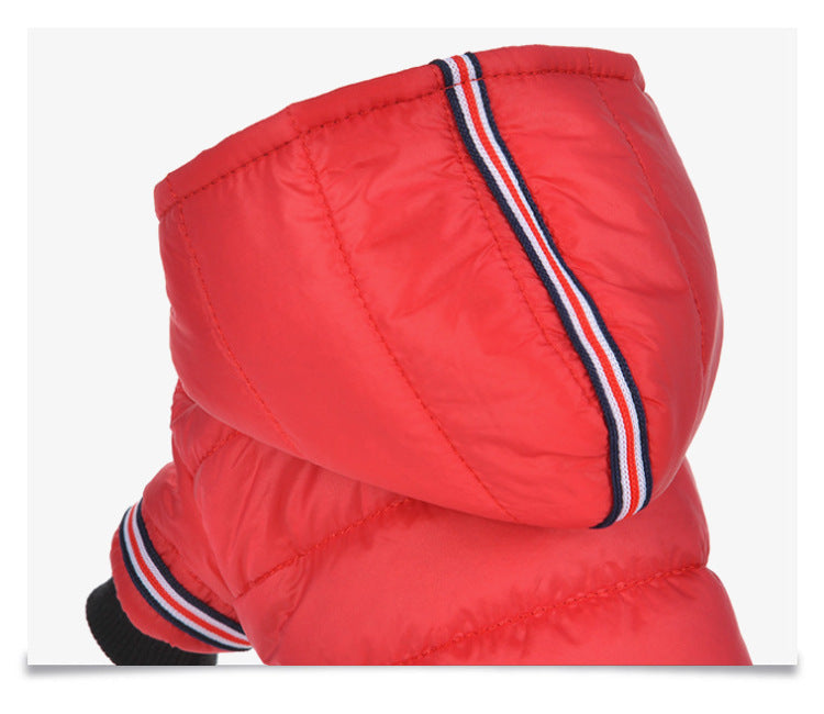 Pet Dog Cat Winter Jacket Autumn with Hoodie Unbranded