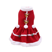 Pet Dog Christmas Dress Fleece Thickening Unbranded