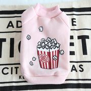 Popcorn Chips Pet Hoodie – Warm Winter Jacket for Dogs & Cats UK PET HOUSE