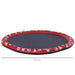 150cm Splash Pad Sprinkler for Pets Non-slip - Red UK PET HOUSE