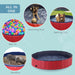 160cm Portable & Foldable Pet Paddling Pool - Red UK PET HOUSE