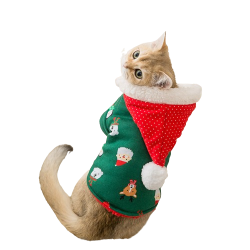 Dog Cat Christmas Pet Coat Padded Jacket UK PET HOUSE