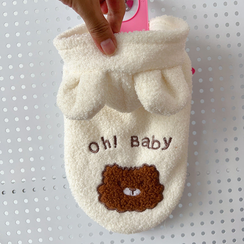 Pet Dog Cat Bear Ears Costume – Adorable Outfit for Small Dogs and Cats UK PET HOUSE