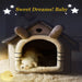 All-Season Pet Bed – Soft Dog & Cat House for Small Pets, Cozy Teddy-Style Cushion Prowise Healthcare