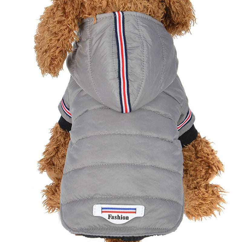 Pet Dog Cat Winter Jacket Autumn with Hoodie Unbranded