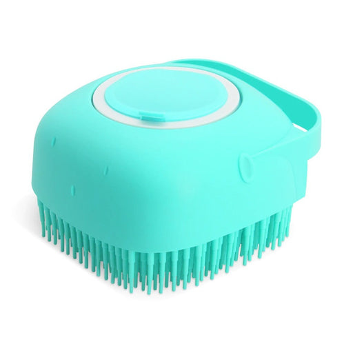 Pet Grooming Brush – Soft Silicone Shampoo Massager for Bathing DOG n KITTY