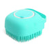 Pet Grooming Brush – Soft Silicone Shampoo Massager for Bathing DOG n KITTY