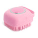 Pet Grooming Brush – Soft Silicone Shampoo Massager for Bathing DOG n KITTY