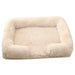 Plush Rectangular Pet Bed – Cozy Winter Nest for Cats & Dogs, Soft Indoor Cushion UK PET HOUSE