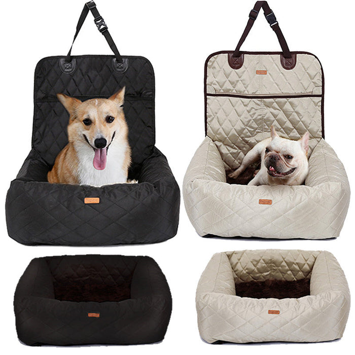 2 In 1 Pet Carrier Folding Car Seat UK PET HOUSE