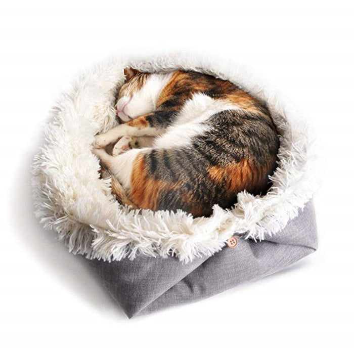 2 in 1 Pet Mattress Nest Plush Mattress UK PET HOUSE