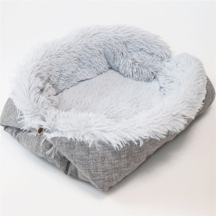 2 in 1 Pet Mattress Nest Plush Mattress UK PET HOUSE