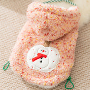 Christmas Pet Hoodie – Warm & Thick Autumn/Winter Apparel for Cats and Small Medium Dogs UK PET HOUSE