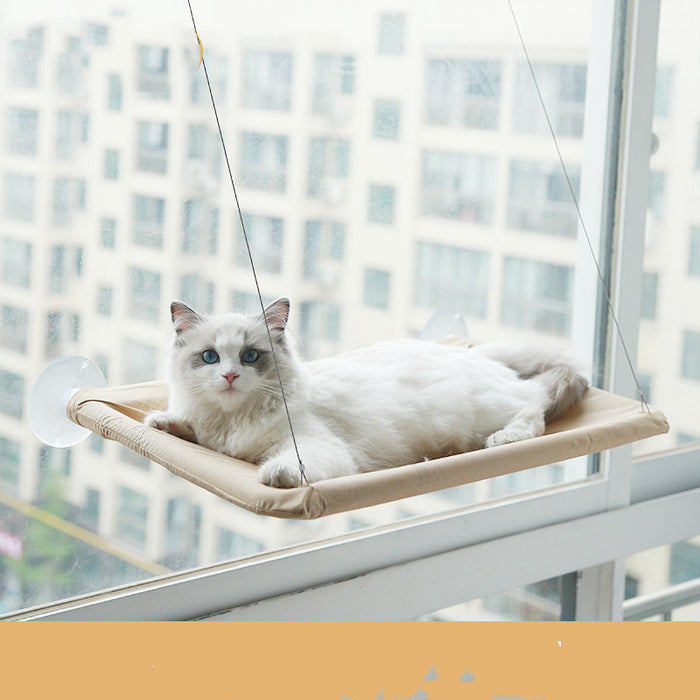 Cat Window Hammock Bed – Hanging Pet Window Seat with Strong Suction Cups, for Cats & Kitten UK PET HOUSE
