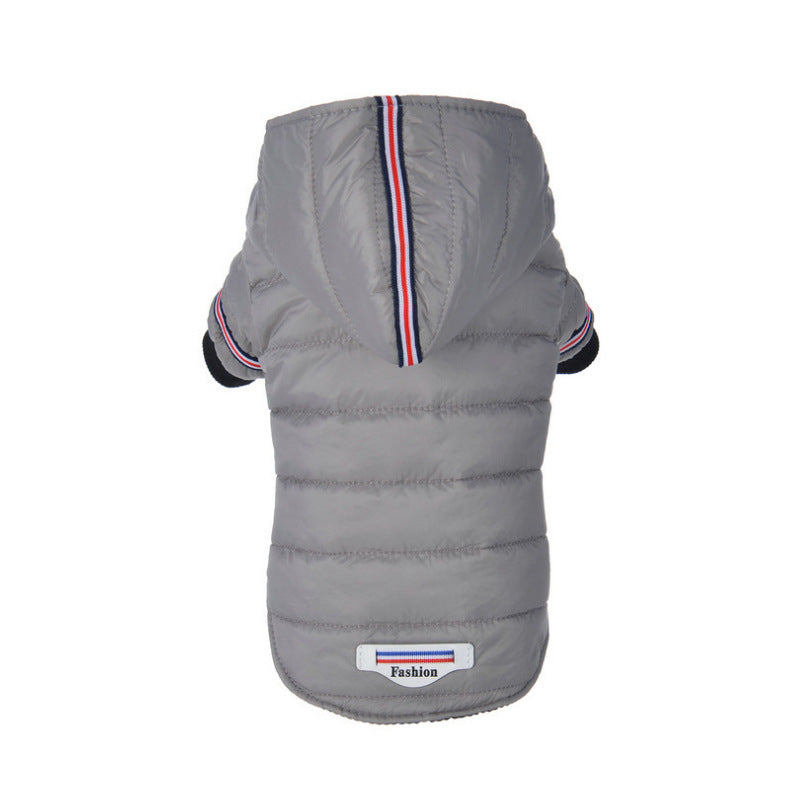 Pet Dog Cat Winter Jacket Autumn with Hoodie Unbranded