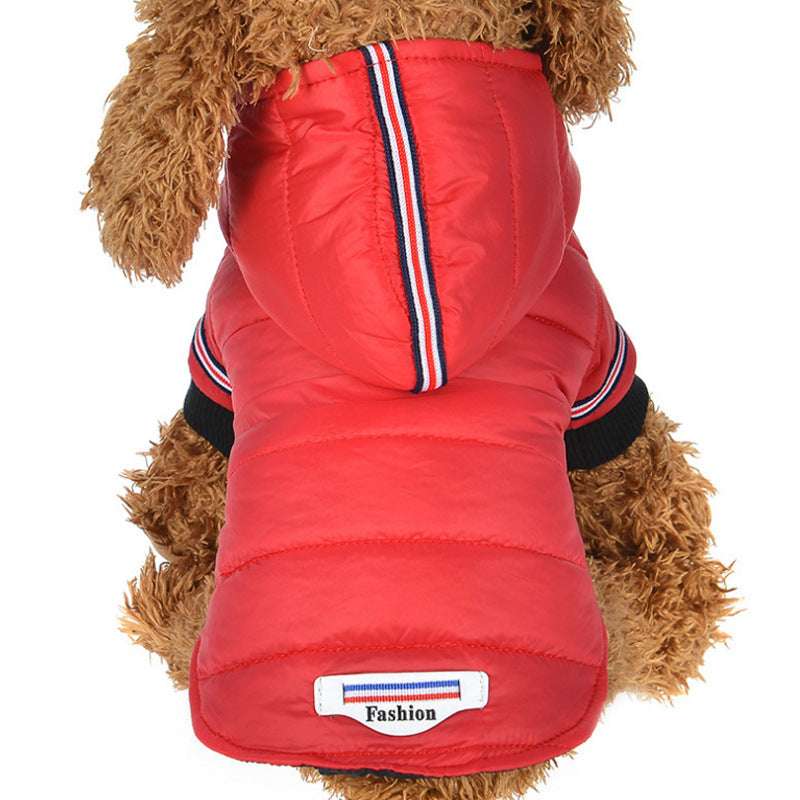 Pet Dog Cat Winter Jacket Autumn with Hoodie Unbranded