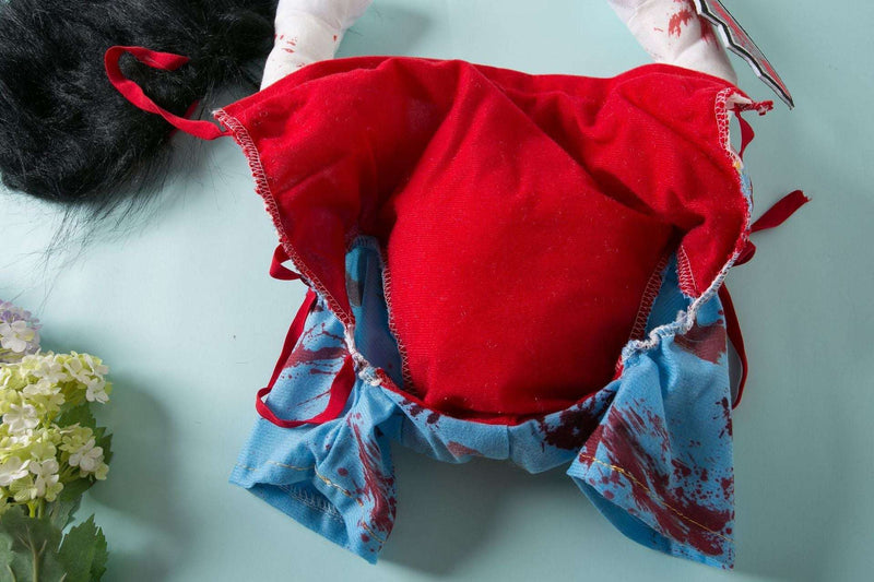 Crazy Killer Pet Costume for Dogs & Cats – Funny Halloween Cosplay Outfit for Pets UK PET HOUSE