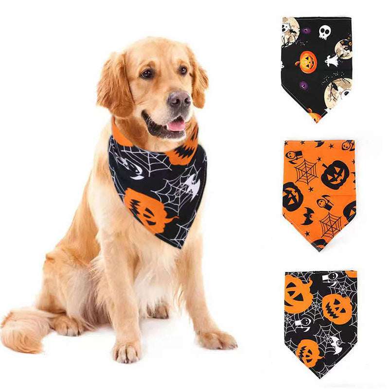 Pet Dog Cat Halloween Saliva Scarf Bibs Unbranded