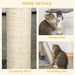 3 Level Cat Tree Sisal Scratching Post UK PET HOUSE