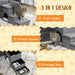 3 Pet Steps w/ Cat House Storage Sofa UK PET HOUSE