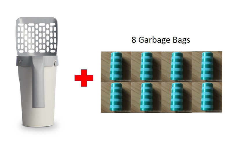 SmartCat Litter Shovel & Storage DOG n KITTY