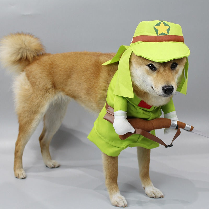 Pet Dog Cat Halloween Funny Shiba Inu Xiao Baga Transformation Costume eprolo