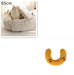 Pet Cat Dog 2 In 1 Winter Bed Round Plush Warm Bed House Soft Long Plush UK PET HOUSE