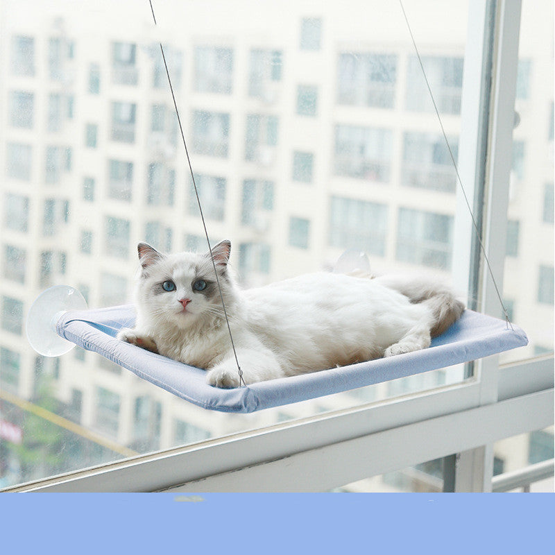 Cat Window Hammock Bed – Hanging Pet Window Seat with Strong Suction Cups, for Cats & Kitten UK PET HOUSE
