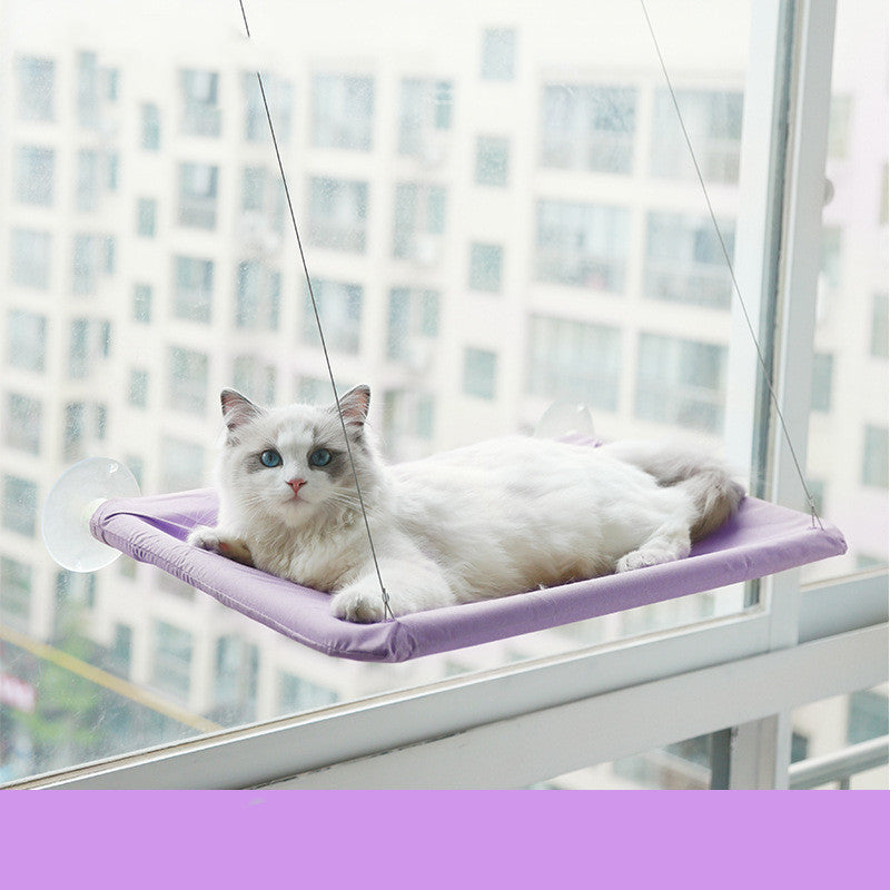 Cat Window Hammock Bed – Hanging Pet Window Seat with Strong Suction Cups, for Cats & Kitten UK PET HOUSE