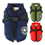 Pet Dog & Cat Winter Hooded Coat Jacket UK PET HOUSE