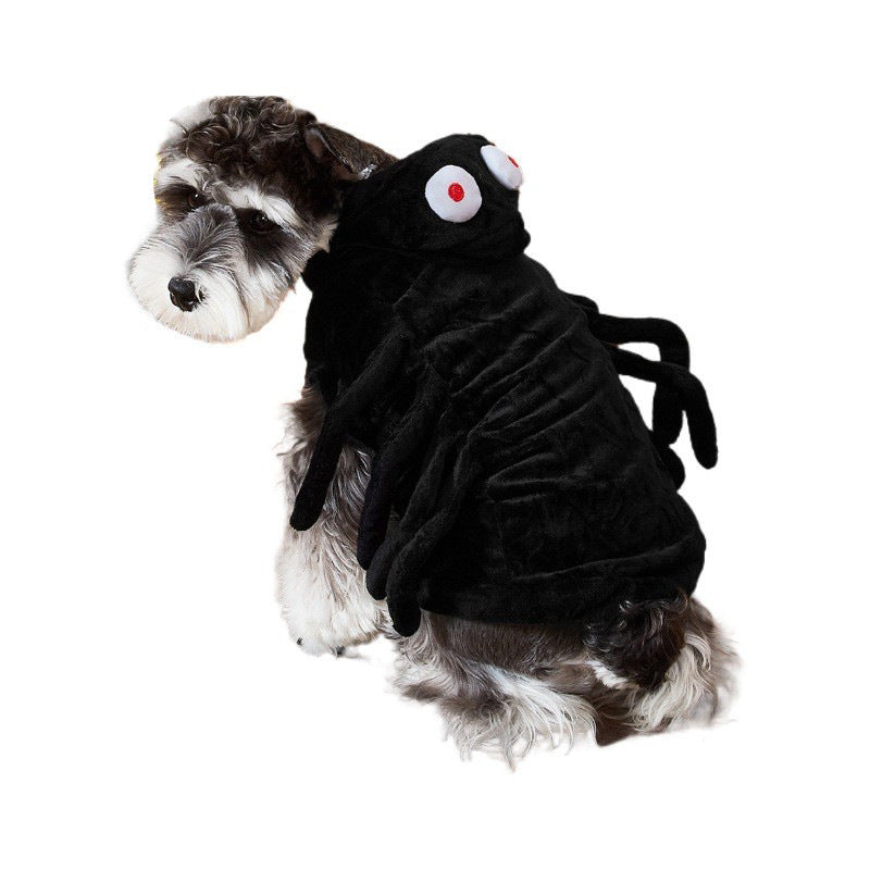 Halloween Spider Pet Costume – Funny Outfit for Cats & Dogs UK PET HOUSE