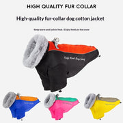 Thickened Windproof Pet Dog Coat – Warm Two-Leg Winter Jacket for Large Dogs UK PET HOUSE