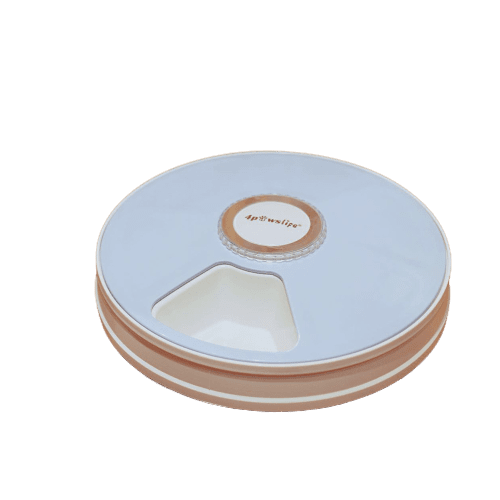 4PAWslife 6 Grids Pet Timing Feeder with Voice Recorder UK PET HOUSE