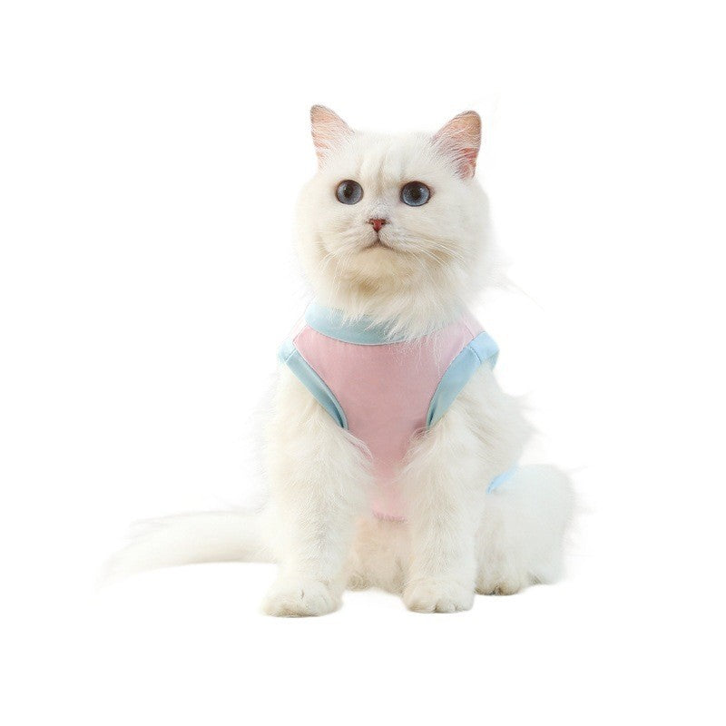 Ice Silk Sun Protection Vest for Cats & Dogs – Lightweight Summer Pet Clothing UK PET HOUSE