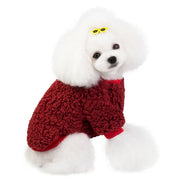 Soft Velvet Pet Coat for Dogs & Cats – Cozy Autumn & Winter Jacket UK PET HOUSE