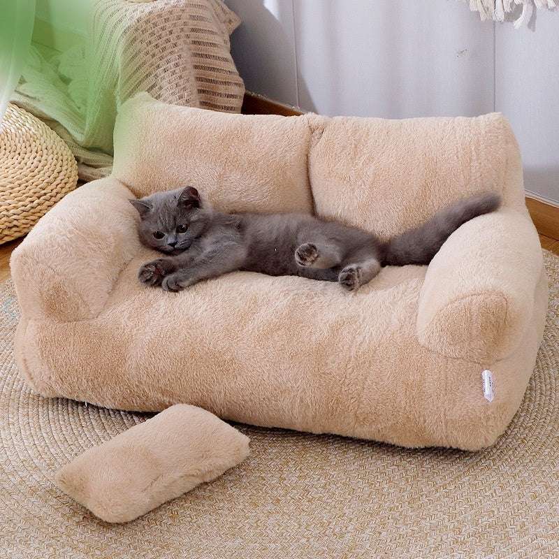 Luxury Pet Bed – Winter Warm Plush Nest for Cats & Small Dogs DOG n KITTY